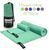 Полотенце туристическое микрофибра MICROFIBER 40*80 см зеленое 0199 фото
