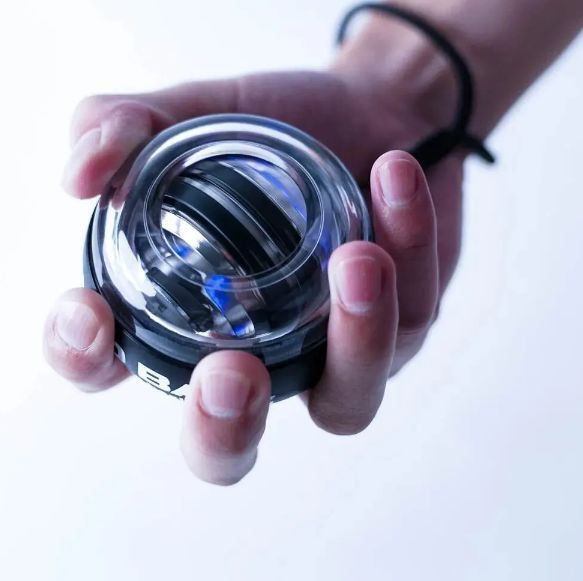 Gyroball тренажер для кисти предплечия с подсветкой 0401 фото