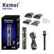 Тример для стрижки Kemei KM-5085 з імітацією шкіри 0410 фото 3