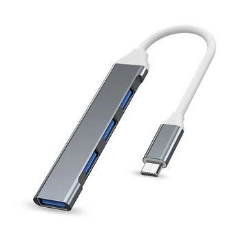 USB Type C хаб концентратор на 4 выхода 0254 фото