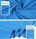 Полотенце туристическое микрофибра MICROFIBER 40*80 см темно-синий 0676 фото 6
