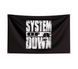 Флаг System of a down 90*150 см односторонний 0683 фото 1