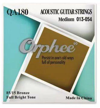 Струны для акустической гитары Orphee QA180 13/54 0811 фото