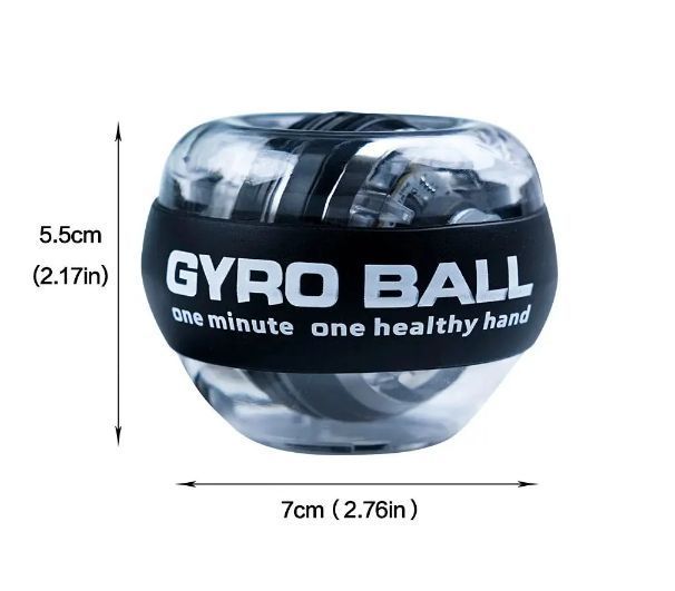 Gyroball тренажер для кисти предплечия со сменной подсветкой 0173 фото