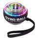 Gyroball тренажер для кисти предплечия с подсветкой красный 0437 фото 2
