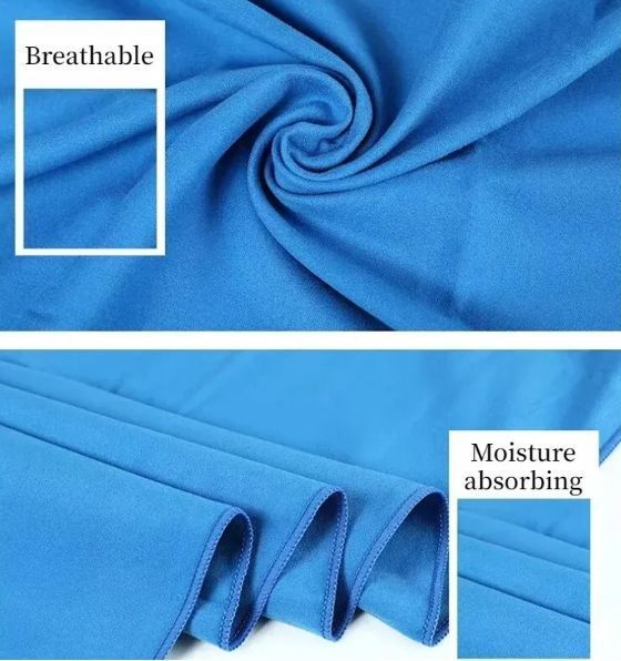 Полотенце туристическое микрофибра MICROFIBER 40*80 см оранжевый 0768 фото