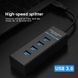 USB хаб концентратор на 4 виходи 120 см білий 0440 фото 6