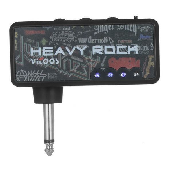 Карманный мини гитарный усилитель для наушников Vitoos Heavy Rock 0229 фото